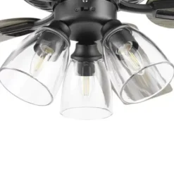 * Ceiling Fans|New Patriot Lighting™ Madeline 52″ Matte Black Indoor Led Ceiling Fan