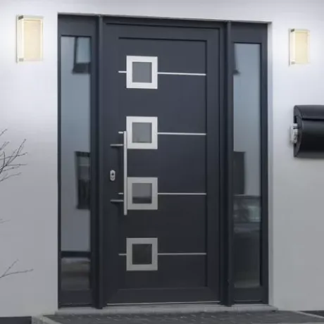 * Outdoor Lighting|New Patriot Lighting® Paradiso Satin Nickel Integrated Led Outdoor Wall Light