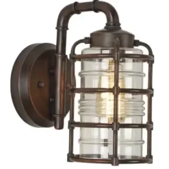 * Outdoor Lighting|New Patriot Lighting® Randy Bronze Outdoor Wall Light
