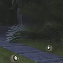 * Outdoor Lighting|New Patriot Lighting® Solar Integrated Led Rock Flood Landscape Light