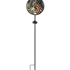 * Outdoor Lighting|New Patriot Lighting® Solar Led Eagle/Home Of The Brave Landscape Light – Assorted