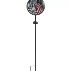 * Outdoor Lighting|New Patriot Lighting® Solar Led Eagle/Home Of The Brave Landscape Light – Assorted