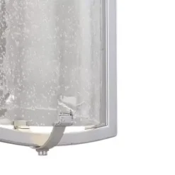 * Outdoor Lighting|New Patriot Lighting® Uptown Painted Satin Nickel Integrated Led Outdoor Pendant Light