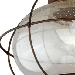 * Outdoor Lighting|Outlet Patriot Lighting® Chatham Burnished Bronze Outdoor Flush Mount Light