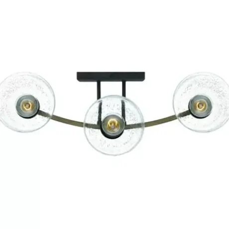 * Indoor Lighting|Outlet Patriot Lighting® Danae Matte Black 3-Light Vanity Light