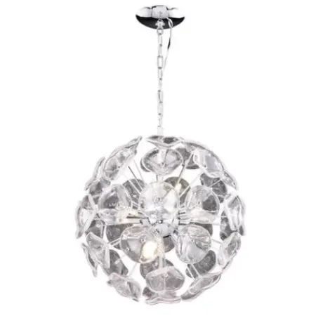 * Indoor Lighting|Outlet Patriot Lighting® Dessa Chrome 12-Light Pendant