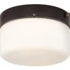 * Indoor Lighting|Outlet Patriot Lighting® Drum Bronze 2-Light Flush Mount Ceiling Light