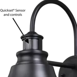 * Outdoor Lighting|Outlet Patriot Lighting® Dualux® Delano Oil-Burnished Bronze Outdoor Wall Light
