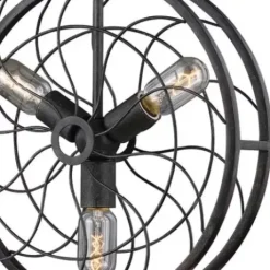 * Indoor Lighting|Outlet Patriot Lighting Elegant Home Patriot Lighting® Elegant Home Gwen Silver Patina 3-Light Pendant