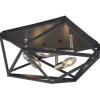 * Indoor Lighting|Outlet Patriot Lighting® Hailey Satin Nickel Flush Mount Ceiling Light