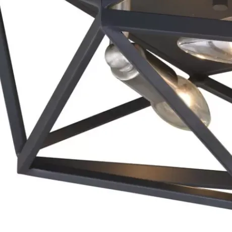 * Indoor Lighting|Outlet Patriot Lighting® Hailey Satin Nickel Flush Mount Ceiling Light