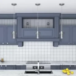 * Indoor Lighting|Outlet Patriot Lighting® Joska Brushed Nickel 1-Light Mini Pendant