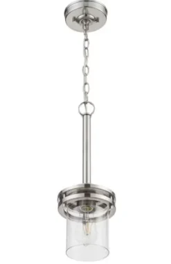 * Indoor Lighting|Outlet Patriot Lighting® Joska Brushed Nickel 1-Light Mini Pendant