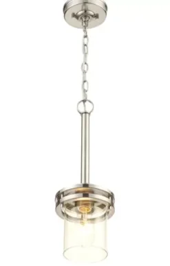 * Indoor Lighting|Outlet Patriot Lighting® Joska Brushed Nickel 1-Light Mini Pendant