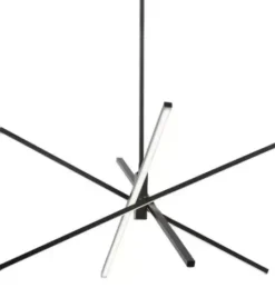 * Indoor Lighting|Outlet Patriot Lighting® Norm Black Integrated Led Pendant