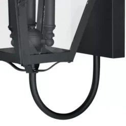 * Outdoor Lighting|Outlet Patriot Lighting® Nottingham Textured Black 3-Light Outdoor Wall Light