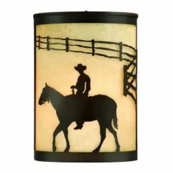 * Outdoor Lighting|Outlet Patriot Lighting® Ranch Burnished Bronze Outdoor Wall Light