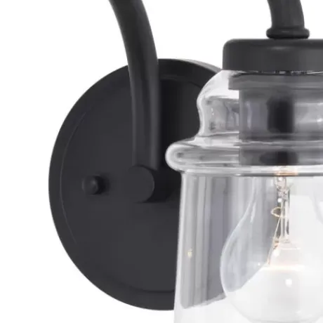 * Indoor Lighting|Outlet Patriot Lighting® Toledo Matte Black 2 Light Vanity Light