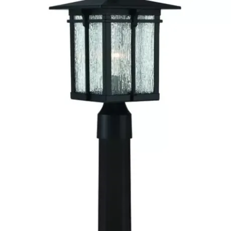 * Outdoor Lighting|Outlet Patriot Lighting® Wren Matte Black Post Light