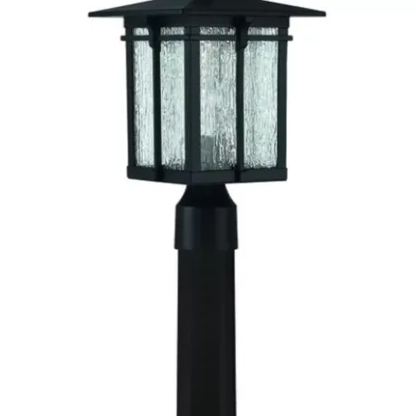 * Outdoor Lighting|Outlet Patriot Lighting® Wren Matte Black Post Light