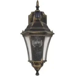 * Outdoor Lighting|Outlet Patriot Lighting® Weathered Bronze Motion Sensor Outdoor Security Wall Light