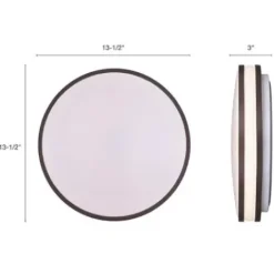 * Indoor Lighting|Promo Patriot Lighting® Albert Smart Wi-Fi Integrated Led Flush Mount Ceiling Light