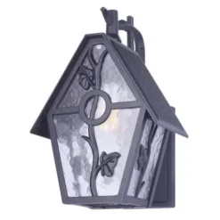 * Outdoor Lighting|Promo Patriot Lighting® Birdhouse Black Outdoor Wall Light
