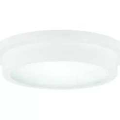 * Indoor Lighting|Promo Patriot Lighting® Devin Matte White Integrated Led Flush Mount Ceiling Light