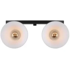 * Indoor Lighting|Promo Patriot Lighting® Dee Rubbed Antique Bronze 2-Light Vanity Light