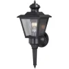 * Outdoor Lighting|Promo Patriot Lighting® Dualux Brookline Iii Black Motion Sensor Outdoor Security Wall Light