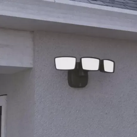 * Outdoor Lighting|Promo Patriot Lighting® Dualux Bronze Led Triple Head Outdoor Security Flood Light