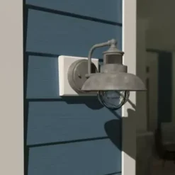 * Outdoor Lighting|Promo Patriot Lighting® Dualux® Harwich Textured Gray Outdoor Wall Light