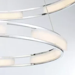 * Indoor Lighting|Promo Patriot Lighting® Fanton Chrome Integrated Led Pendant