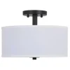 * Indoor Lighting|Promo Patriot Lighting® Fabian Bronze 2-Light Semi-Flush Mount Ceiling Light