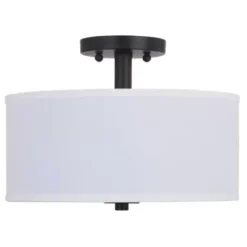 * Indoor Lighting|Promo Patriot Lighting® Fabian Bronze 2-Light Semi-Flush Mount Ceiling Light