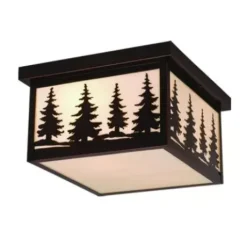 * Outdoor Lighting|Promo Patriot Lighting® Forest Burnished Bronze Outdoor Ceiling Light