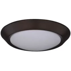 * Indoor Lighting|Promo Patriot Lighting® Fulton Bronze Integrated Led Flush Mount Ceiling Light 2-Pack