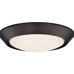 * Indoor Lighting|Promo Patriot Lighting® Fulton Bronze Integrated Led Flush Mount Ceiling Light 2-Pack