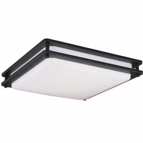 * Indoor Lighting|Promo Patriot Lighting® Horizon Oil Burnished Bronze Flush Mount Ceiling Light
