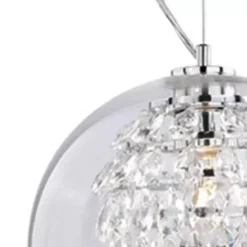 * Indoor Lighting|Promo Patriot Lighting® Loretta Chrome 1-Light Pendant