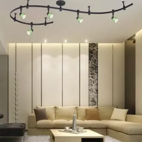* Indoor Lighting|Promo Patriot Lighting® Myles 1-Light Bronze Track Lighting Head