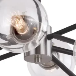* Indoor Lighting|Promo Patriot Lighting® Orbit Oil Rubbed Bronze 9 Light Semi-Flush Mount Ceiling Light