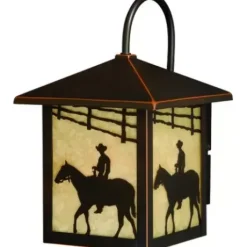 * Outdoor Lighting|Promo Patriot Lighting® Ranch Burnished Bronze Outdoor Wall Light