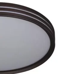 * Indoor Lighting|Promo Patriot Lighting® Ronald Bronze Integrated Led Flush Mount Ceiling Light