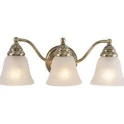 * Indoor Lighting|Promo Patriot Lighting® Standford Antique Brass 3 Light Vanity Light