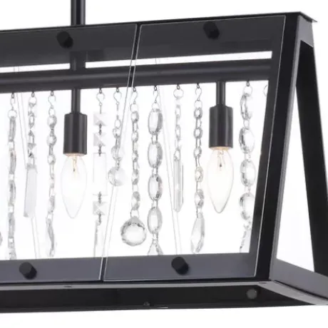 * Indoor Lighting|Promo Patriot Lighting® Tremont Matte Black 5 Light Chandelier
