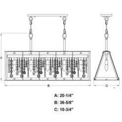 * Indoor Lighting|Promo Patriot Lighting® Tremont Matte Black 5 Light Chandelier
