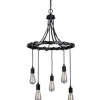 * Indoor Lighting|Promo Patriot Lighting® Wallis 5-Light Dark Bronze Chandelier