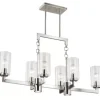 * Indoor Lighting|Top 10 Patriot Lighting® Addison Satin Nickel 8 Light Chandelier