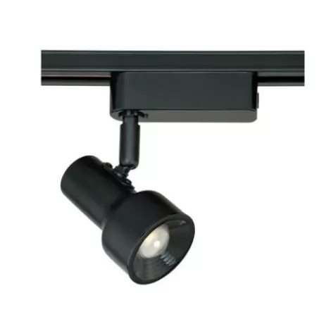 * Indoor Lighting|Top 10 Patriot Lighting® Baron 1-Light Black Led Track Lighting Head